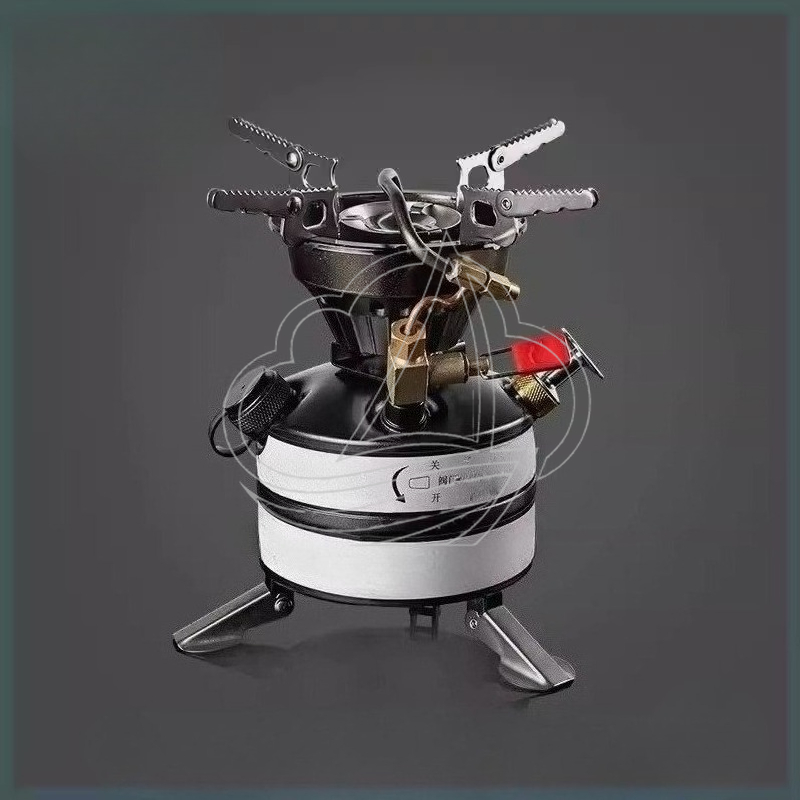 Camping Cooking Portable - オールインワンポータブルキャンプストーブキット、多燃料バーナー、屋外ピクニック調理用