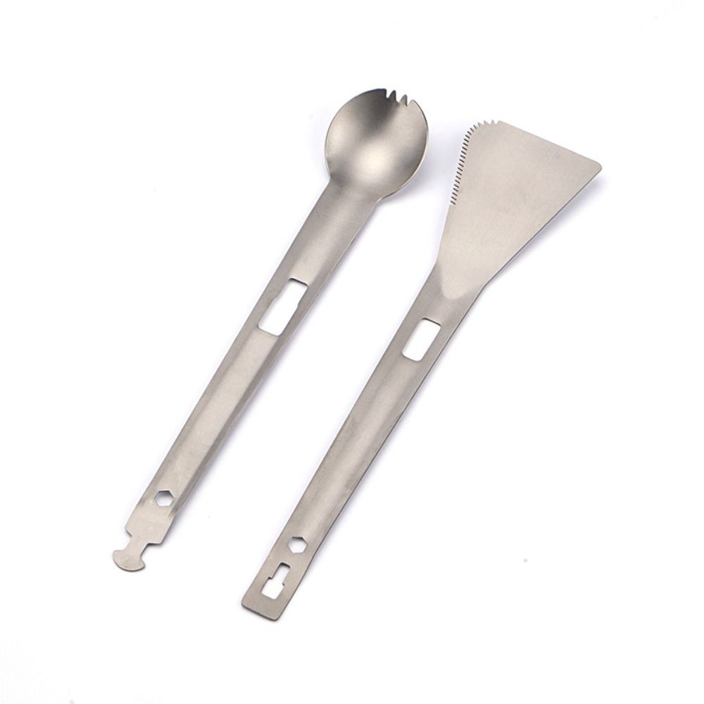 Camping Cooking Vegetables - バーベキューキャンプ調理器具チタン製取り外し可能なキャンプ調理食器組み立て式野菜カッター