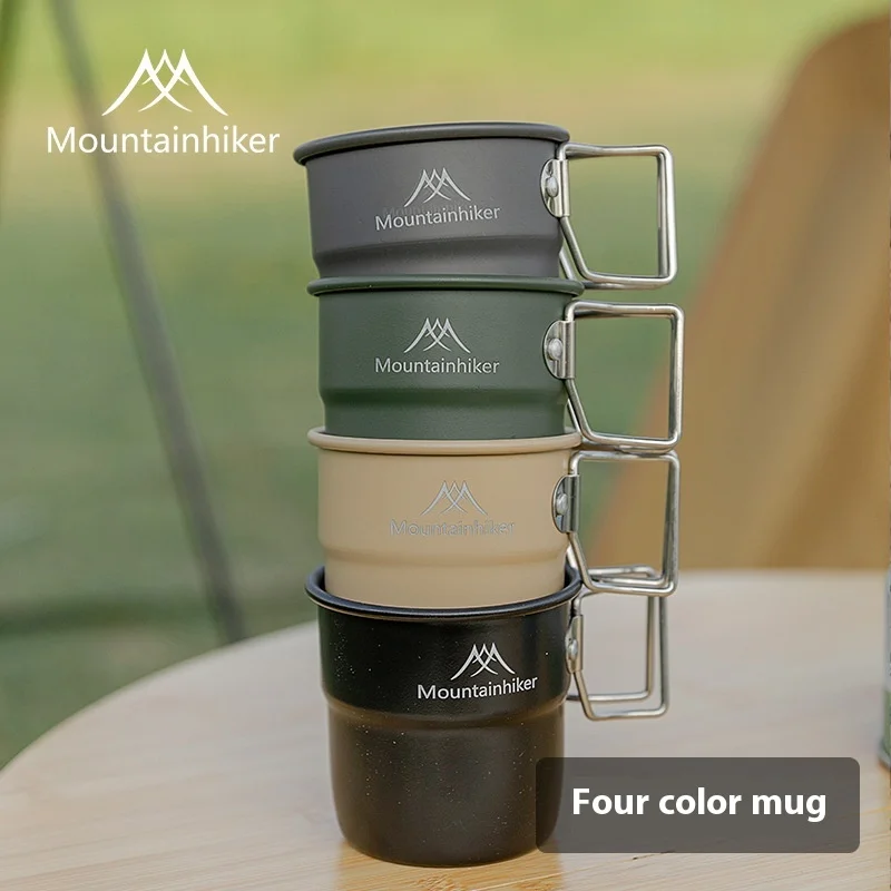 Camping Cooking And Eating Set - マウンテンハイカー キャンプカップ アルミカップ トラベルカトラリー ピクニック用品 アウトドアギア