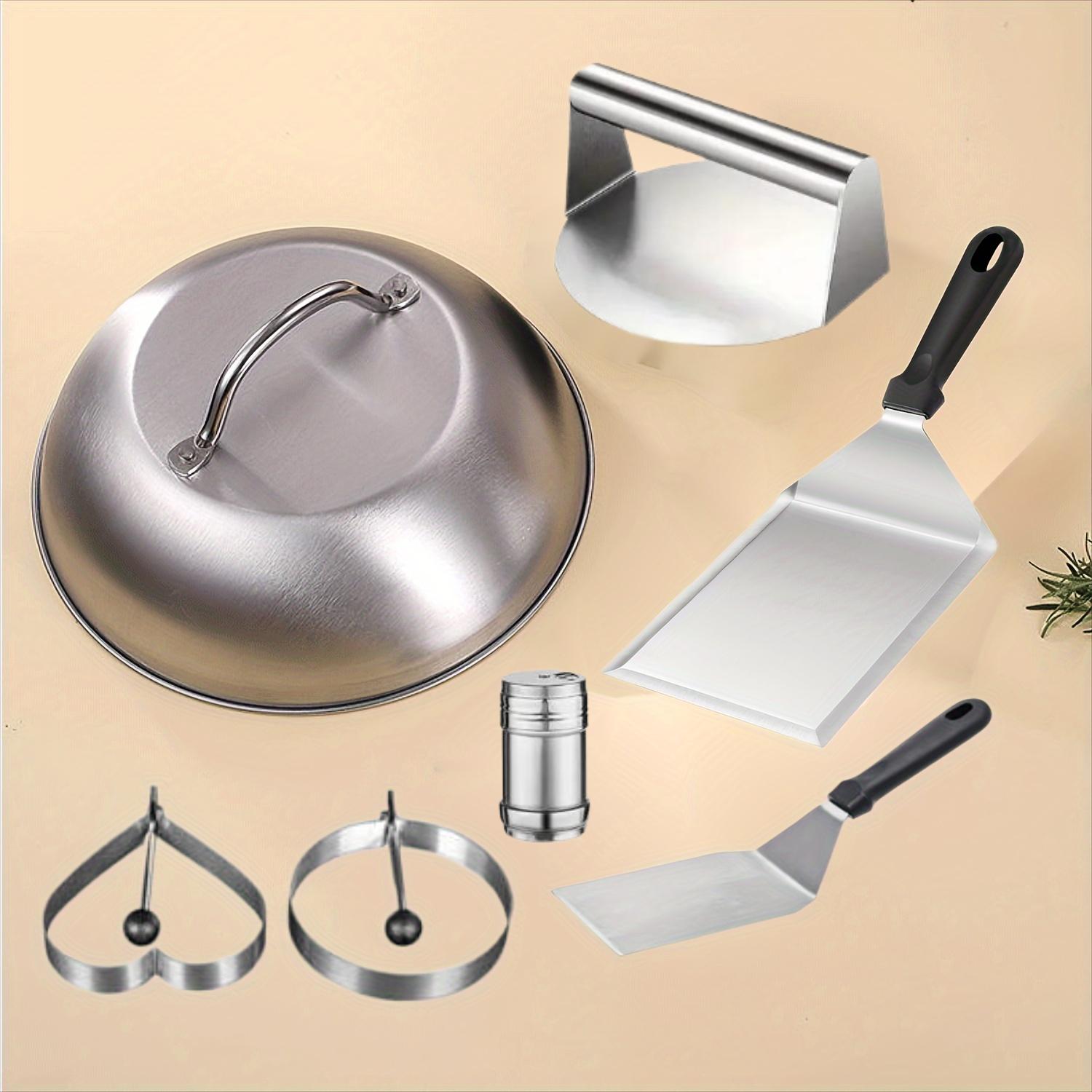 Quality Camping Cooking Set - キャンプと屋外の調理のためのバーベキューツールセット、ステンレス鋼の調理器具、キャンプに最適、高品質、7個