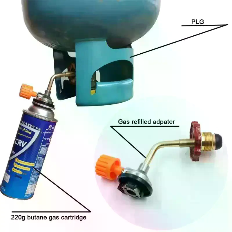 Camping Cooking Butane - ガスブタンシリンダータンク詰め替えコネクタアダプター屋外ガスタンク膨張バルブシリンダー充填コネクタキャンプアクセサリー