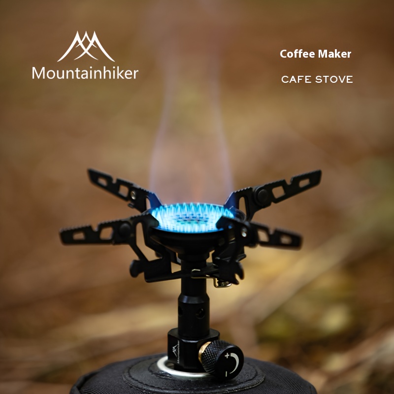 Camping Cooking Butane - ポータブル屋外ピクニックキャンプ用コーヒーストーブ、小型ストーブ、キャンプに適しています、軽量ストーブミニストーブヘッド、ブタンストーブ