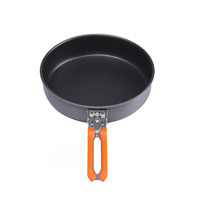 Camping Cooking Vegetables - ファイアメープルフライパン、アウトドアキャンプピクニッククッキング調理器具、ノンスティックポット、ステーキエッグソーセージ野菜用 194mm