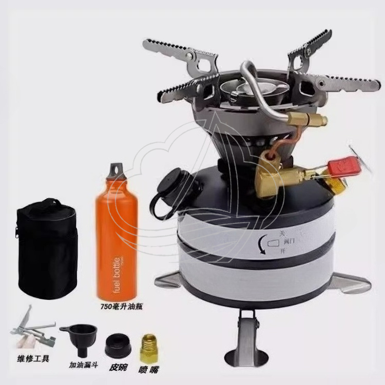 オールインワンポータブルキャンプストーブキット、多燃料バーナ - Camping Cooking Portable のレビューと価格