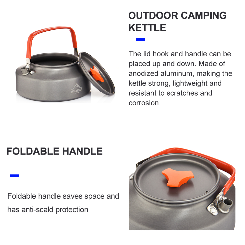 Widesea 1.1L 2L1.5L キャンプウォーターケ - Camping Outdoor Cooking Equipment のレビューと価格