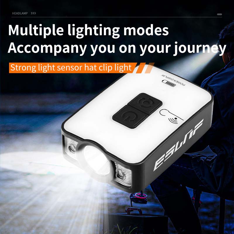 ESLNF キャンプ用LEDヘッドランプ 防水誘導式ヘッドラ - Camping Cooking Fish のレビューと価格