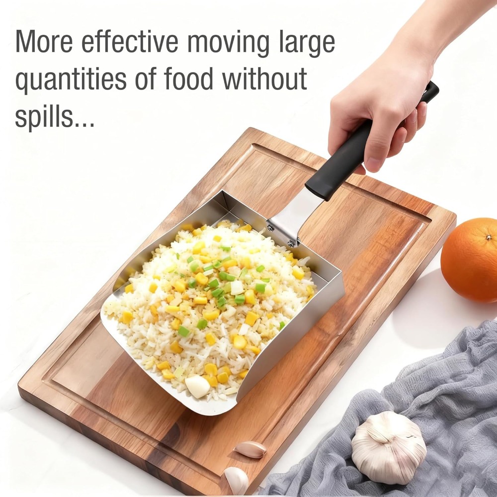 グリドルフードムーバー ステンレス鋼 ハンバーガーフライスパ - Camping Cooking Vegetables のレビューと価格