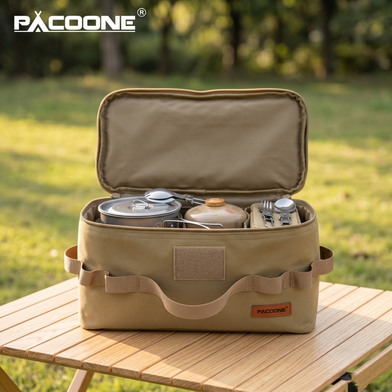 PACOONE ポータブルキャンプ収納バッグ多機能大容量ガス - Camping Outdoor Cooking Equipment のレビューと価格