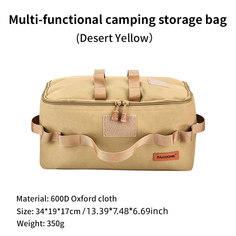 PACOONE ポータブルキャンプ収納バッグ多機能大容量ガス - Camping Outdoor Cooking Equipment のレビューと価格