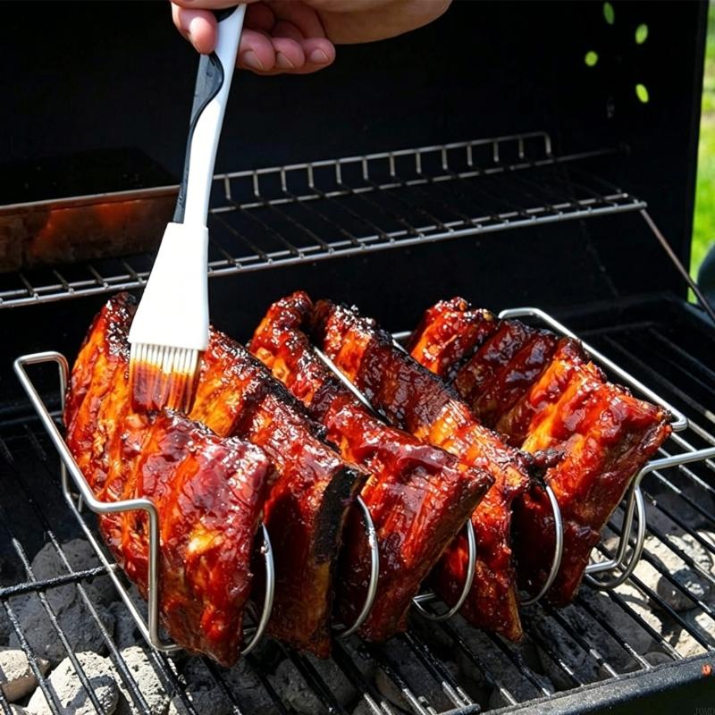 ステンレス鋼テフロン加工グリルグリルステーキ魚や野菜リブラッ - Camping Cooking Vegetables のレビューと価格