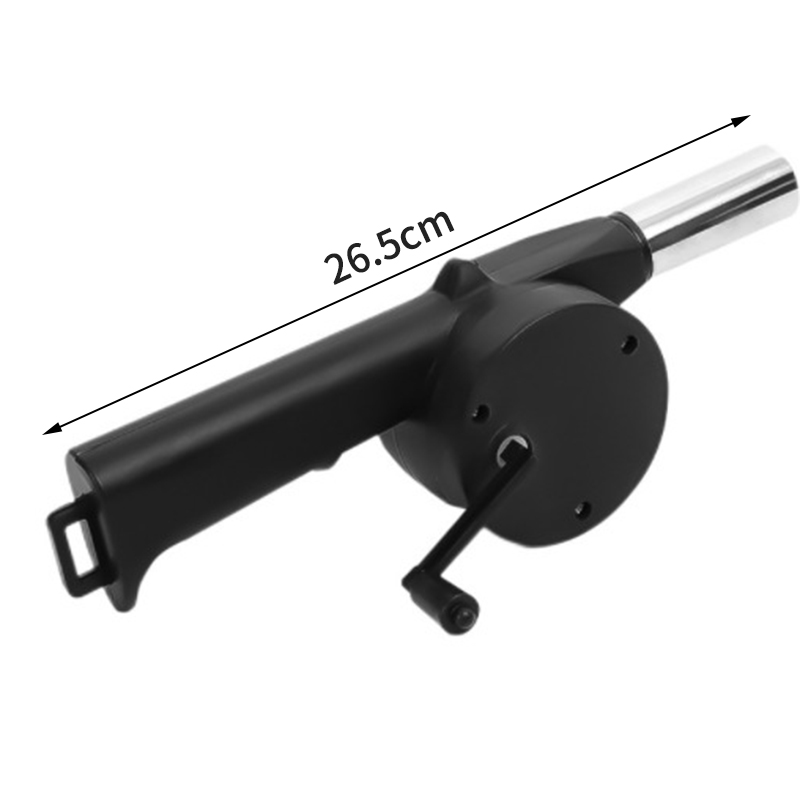 BBQファン送風機、速燃スターター、ポータブル手動クランク、 - Camping Cooking Portable のレビューと価格