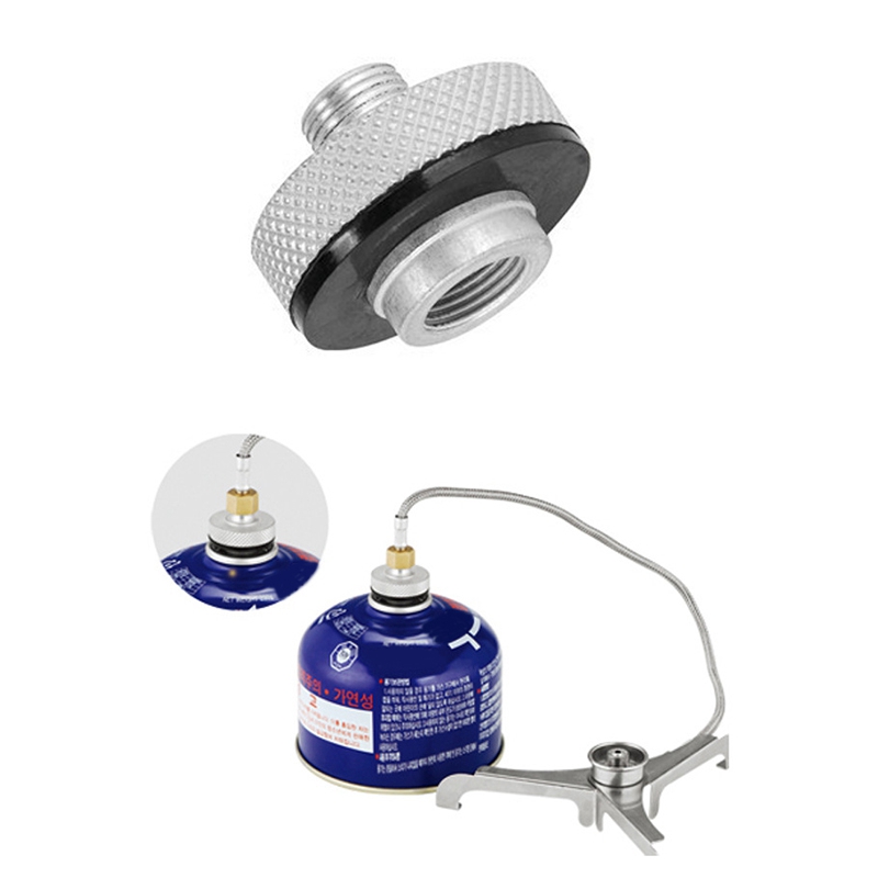 新入荷 ポータブル屋外キャンプストーブアダプター フラットガ - Camping Cooking Portable のレビューと価格