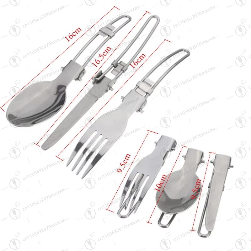 アウトドア用アルミ調理器具10点セット：折りたたみ式携帯、キ - Camping Cooking Accessories Set のレビューと価格