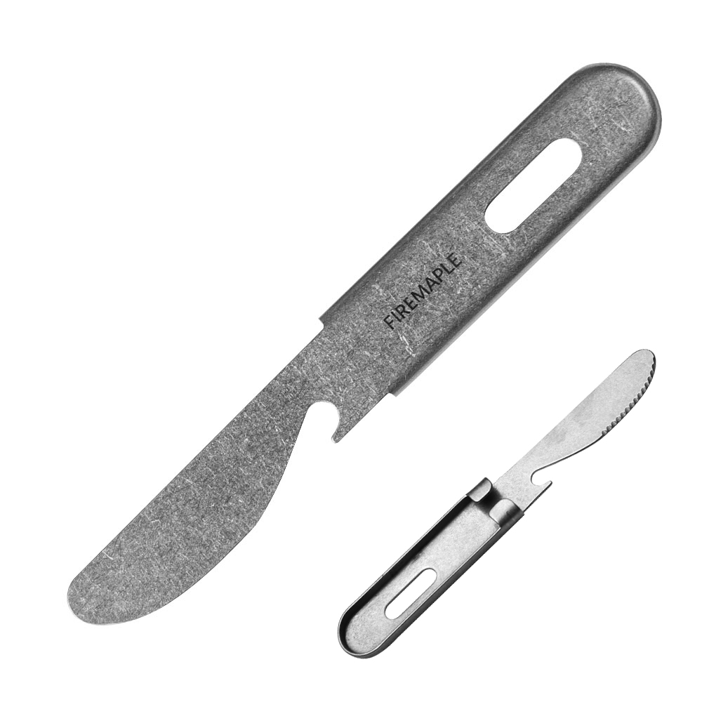 304ステンレス製キャンプカトラリー、3in 1調理器具セッ - Camping Cooking And Eating Set のレビューと価格