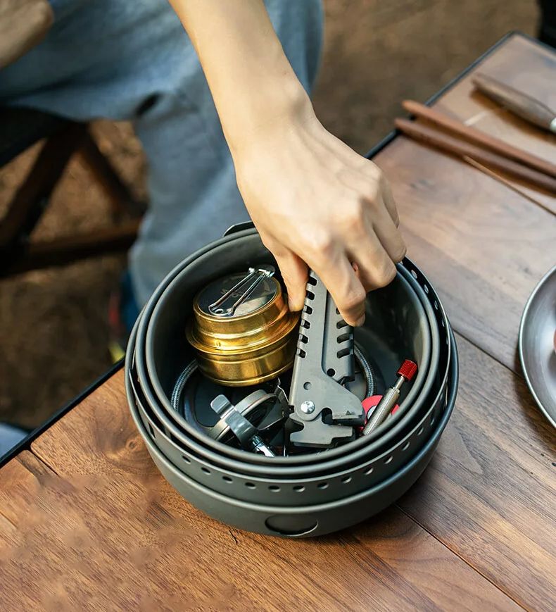 キャンプ用ガスストーブ アルコールストーブ 調理鍋 オプショ - Camping Cooking Windshield のレビューと価格
