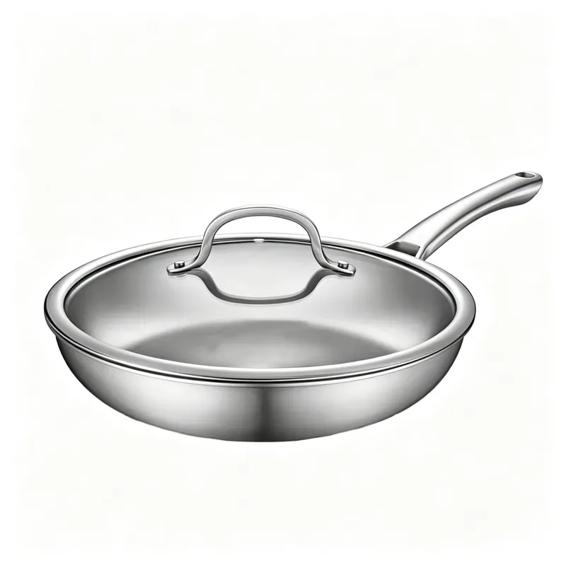大人気の3層ステンレス製フライパン、高品質キャンプ用アウトド - Quality Camping Cooking Set のレビューと価格