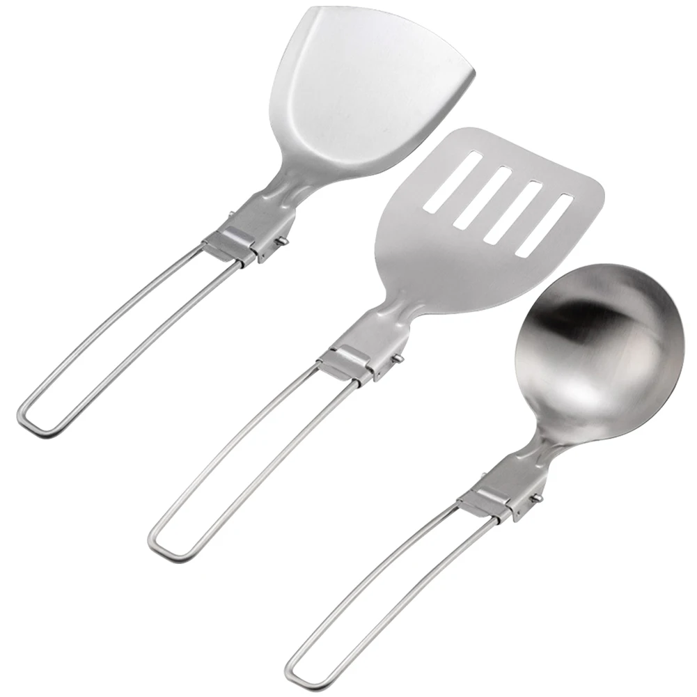 調理器具 ステンレス鋼 キャンプ用調理器具 折りたたみ式 軽 - Camping Cooking Options のレビューと価格