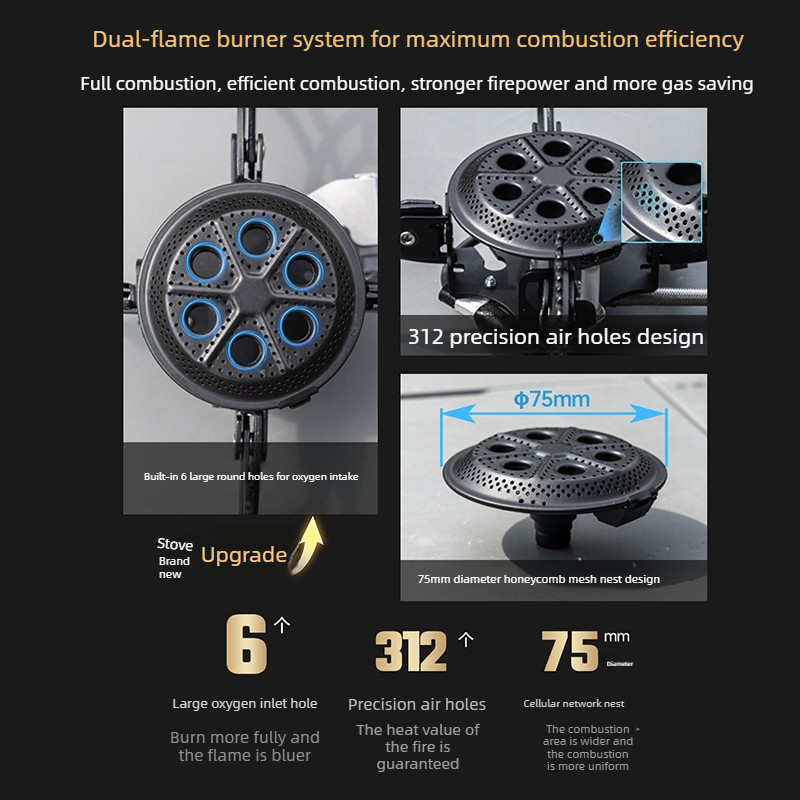 BUERK 新型UFOストーブ ポータブル折りたたみ式キャン - Camping Cooking Butane のレビューと価格