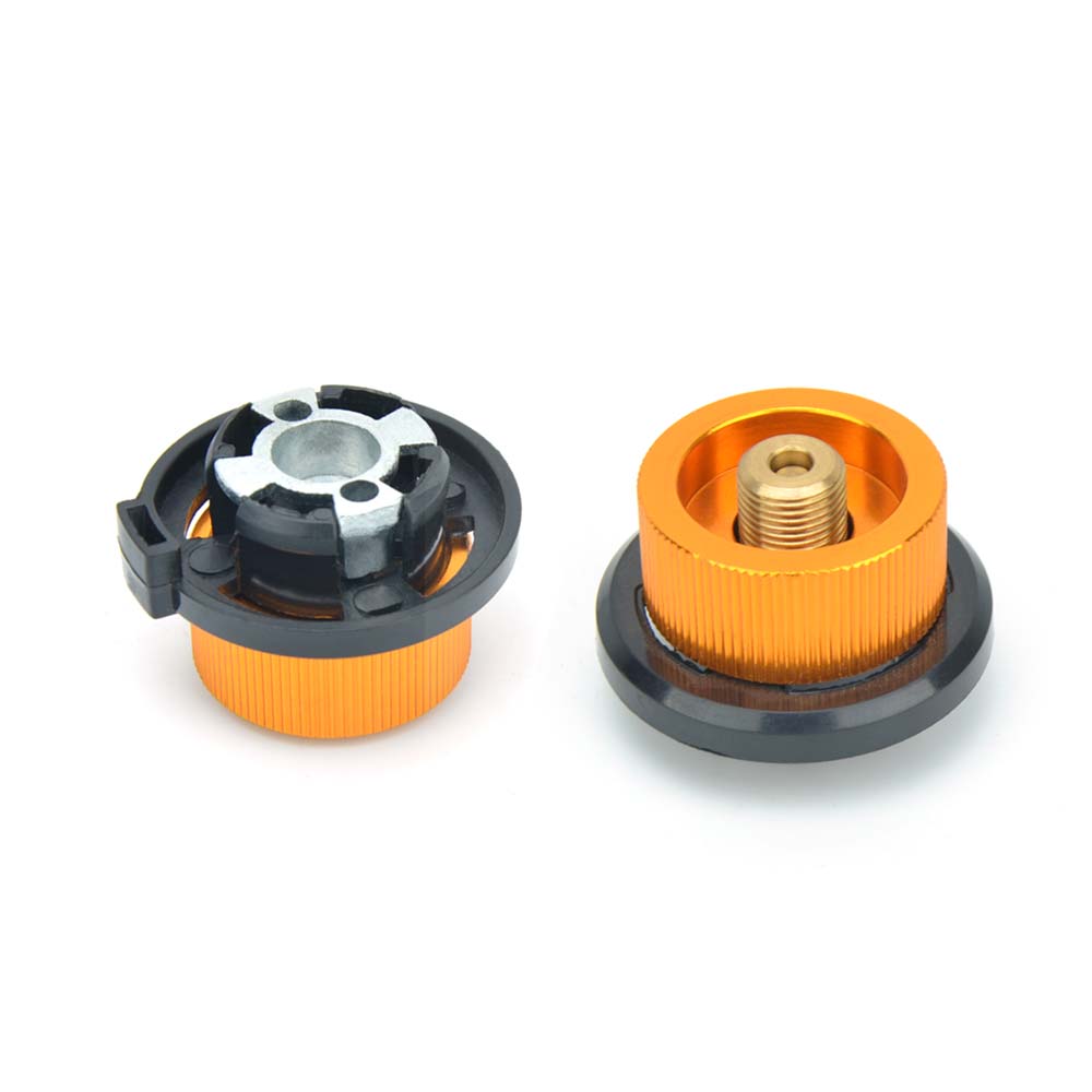 ガスストーブアダプタープロパン詰め替えアダプター、分割タイプ - Camping Cooking Butane のレビューと価格