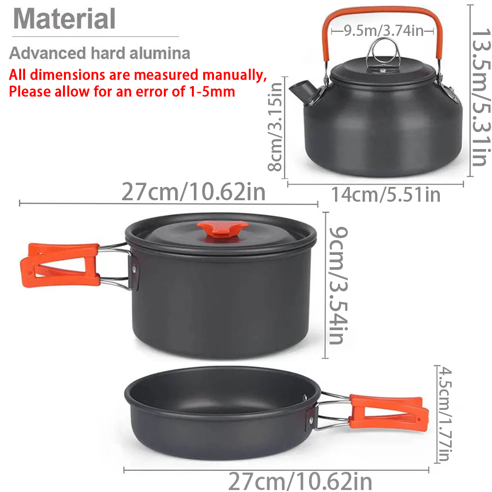 1 ピース/1 セットキャンプ調理器具キット屋外調理セットア - Camping Cooking Accessories Set のレビューと価格