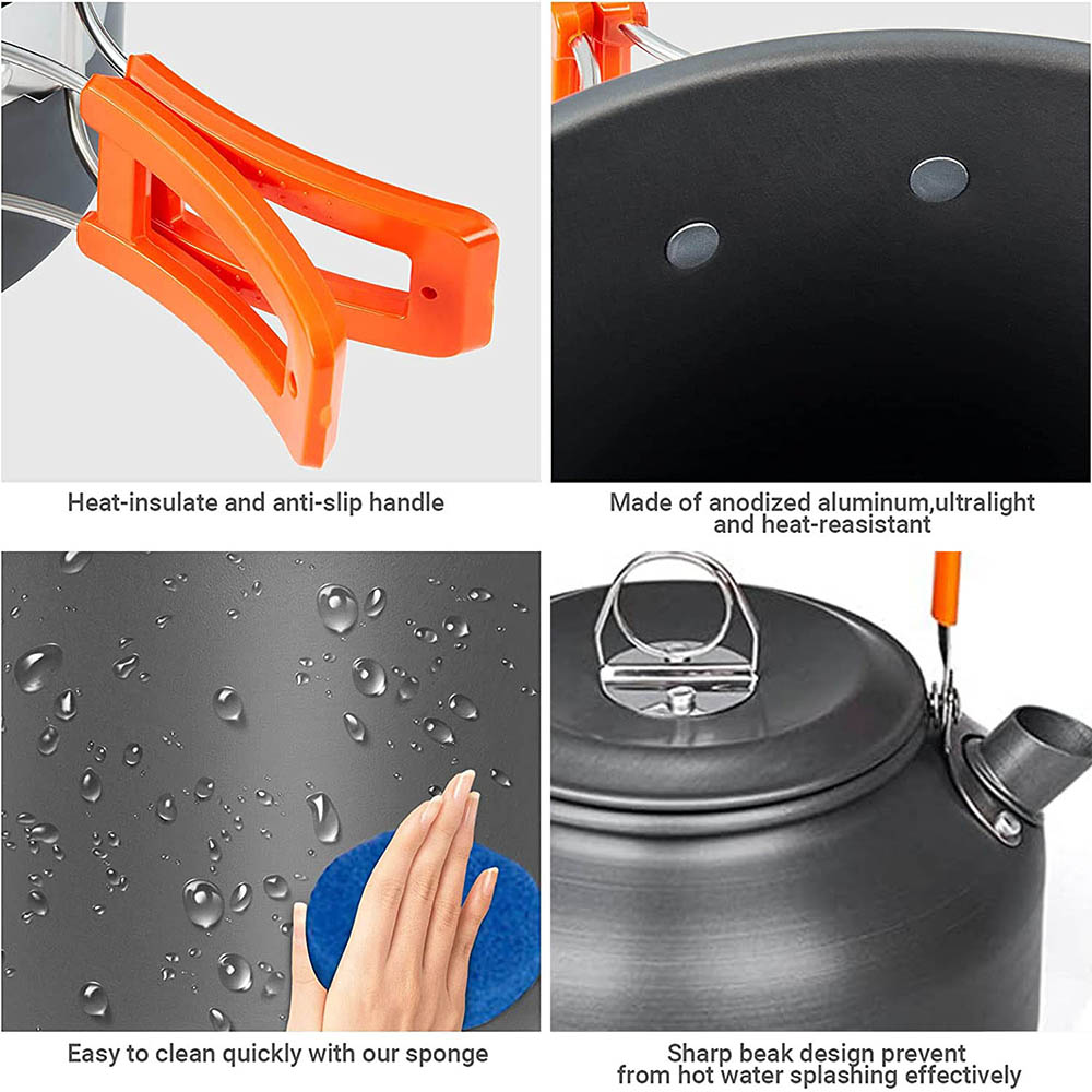 1 ピース/1 セットキャンプ調理器具キット屋外調理セットア - Camping Cooking Accessories Set のレビューと価格