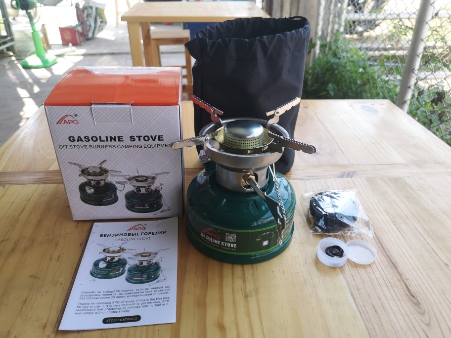 APGキャンプ用オイルストーブ調理用ガソリンバーナー（静音タ - Camping Cooking Windshield のレビューと価格