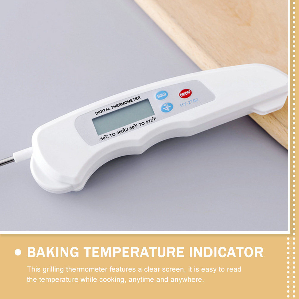 折りたたみ式デジタルキッチン温度計バーベキュー肉用温度計食品 - Cooking Outdoor Camping のレビューと価格