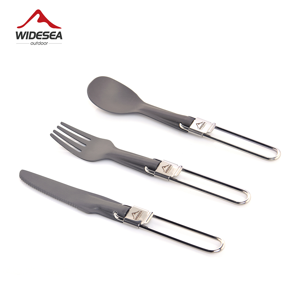 ワイドキャンプ用アルミスプーンフォーク,超軽量キッチン用品, - Camping Cooking And Eating Set のレビューと価格