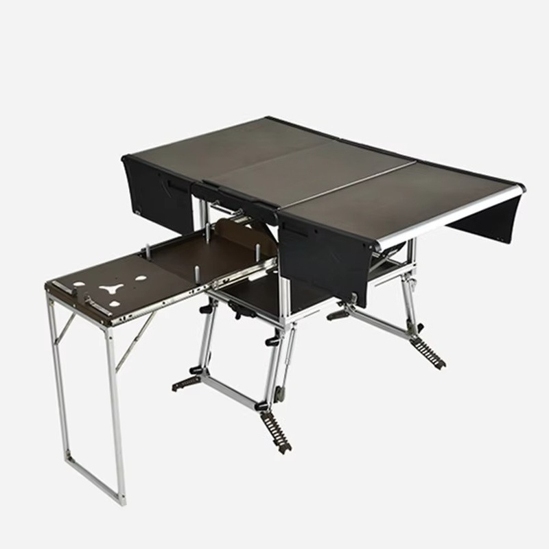 ポータブルモバイルキッチン キャンプ用 高品質折りたたみ式ア - Quality Camping Cooking Set のレビューと価格