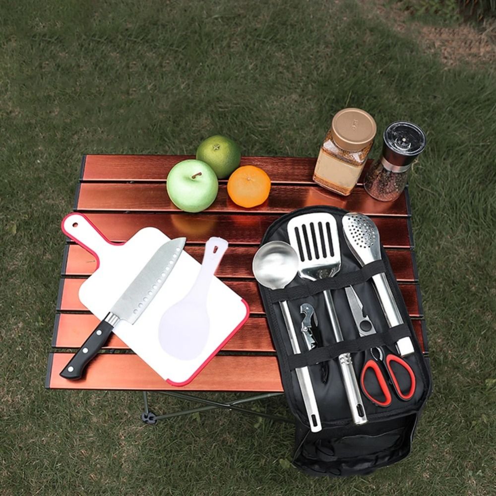 2024 ピクニック用品セット収納袋ハイキングキャンプバーベ - Camping Outdoor Cooking Equipment のレビューと価格