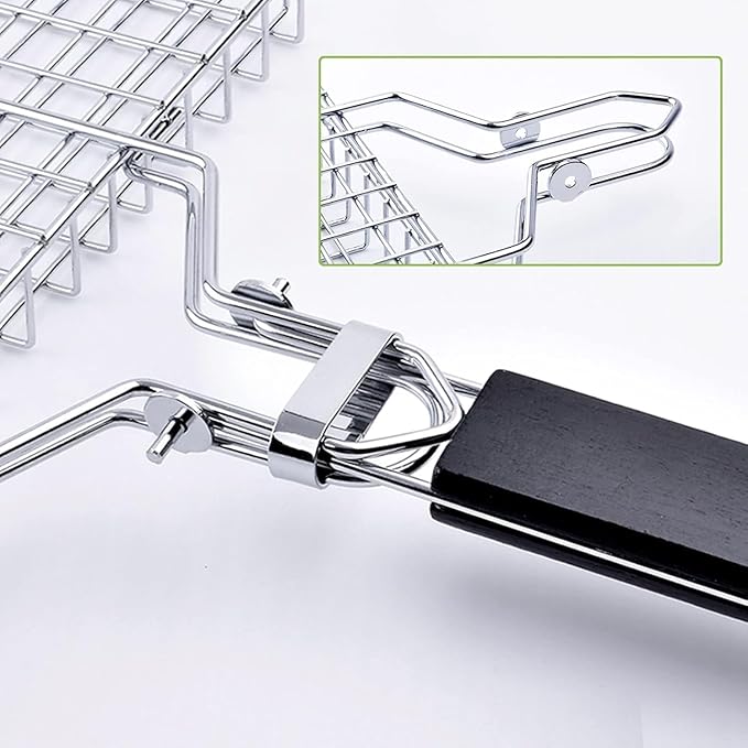 グリルバスケット 大型 ポータブル 折りたたみ式 BBQ キ - Camping Cooking Vegetables のレビューと価格