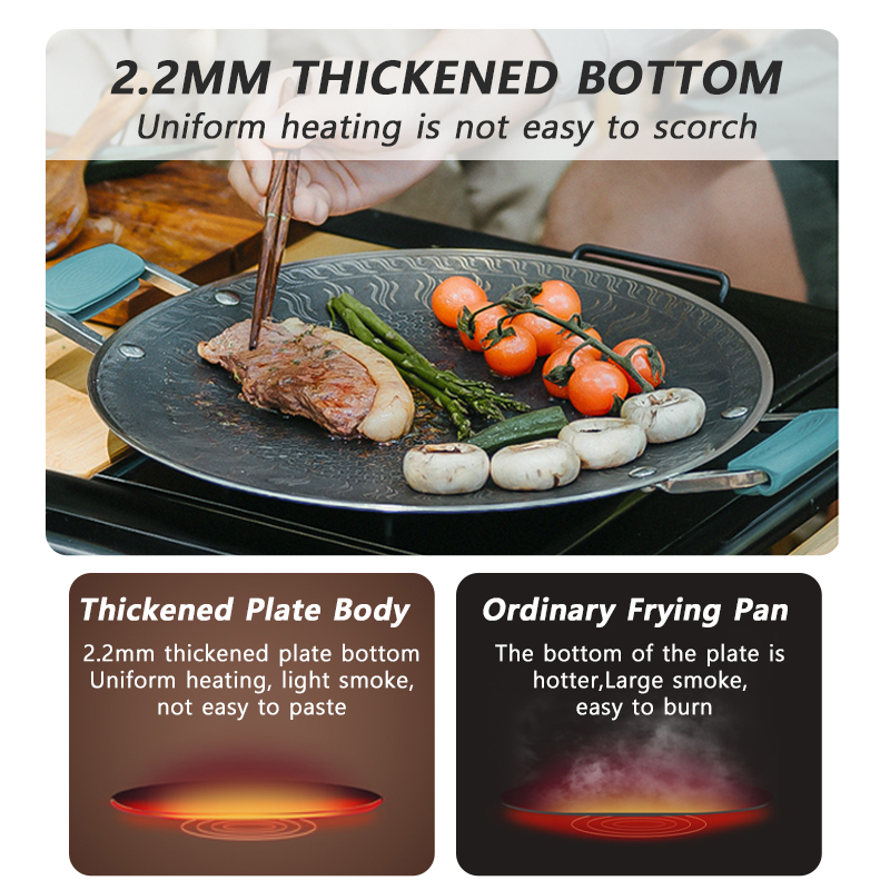 Naturehike バーベキュー調理グリルパンキャンプピク - Camping Hiking Cooking のレビューと価格