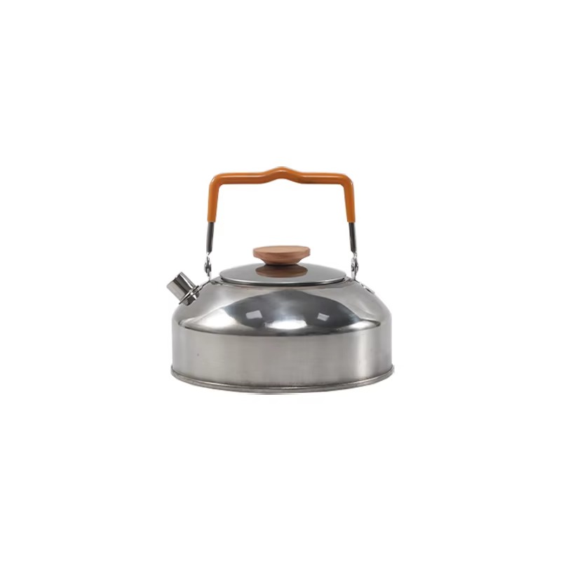 高品質ポータブル屋外キャンプ用調理器具セット、金属製ハンドル - Quality Camping Cooking Set のレビューと価格