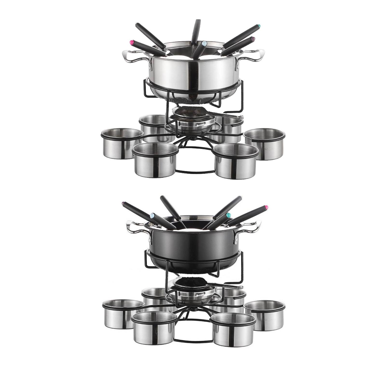 フォンデュポットセット調理ストーブ厚みのある多機能安定した溶 - Camping Cooking Set のレビューと価格