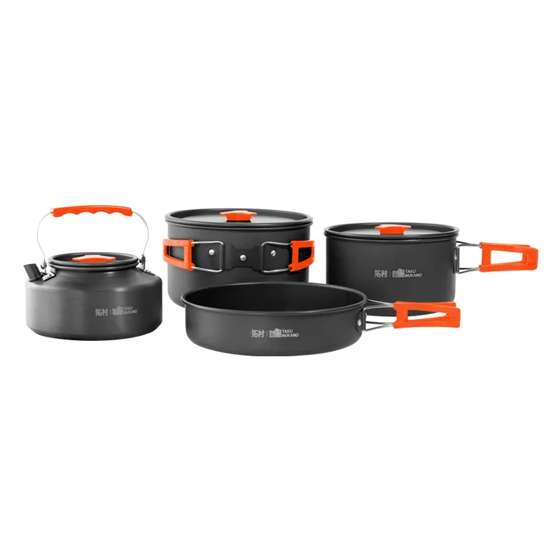 キャンプ調理器具セットアウトドアクッキング超軽量アルミポット - Camping Outdoor Cooking Equipment のレビューと価格