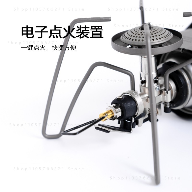 マイクロレギュレーター付きスパイダーストーブ、純チタン製ポー - Camping Cooking Portable のレビューと価格