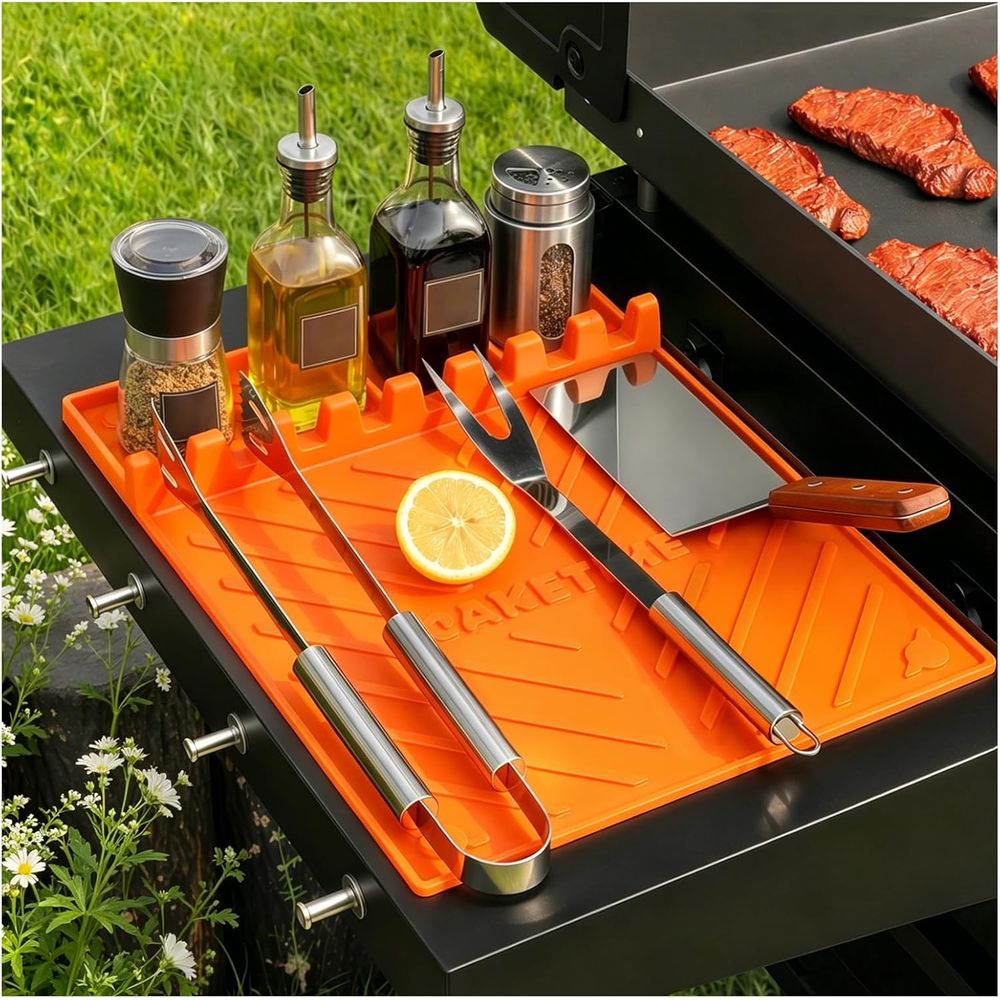 シリコン製グリルマットまたはグリドルアクセサリー、調理キッチ - Cooking Outdoor Camping のレビューと価格