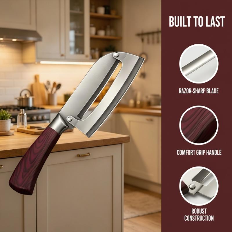 野菜・果物ピーラー 2 in 1 多機能 大型 防錆 ステン - Camping Cooking Vegetables のレビューと価格