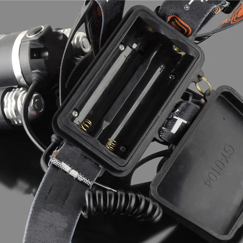 ハイパワー LED ヘッドランプ 18650 充電式バッテリ - Camping Cooking Fish のレビューと価格