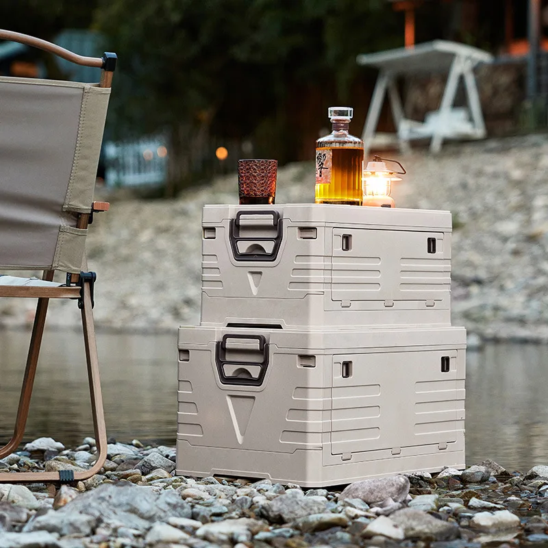 車用収納ビン アウトドア キャンプ用 折りたたみ式収納ボック - Camping Cooking Food のレビューと価格