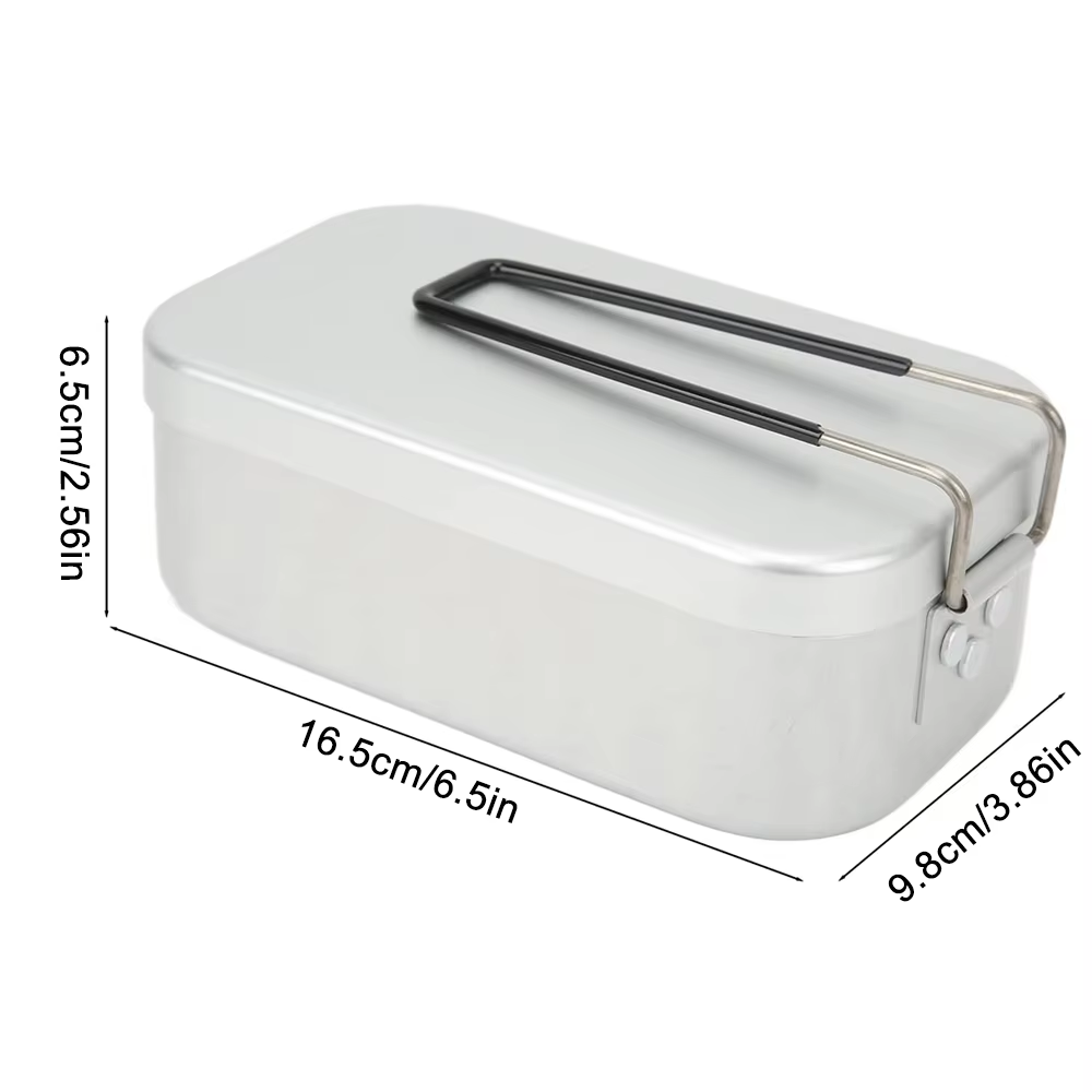 折りたたみ弁当箱ハンドル、大人用ランチコンテナ、アルミキャン - Camping Outdoor Cooking Equipment のレビューと価格