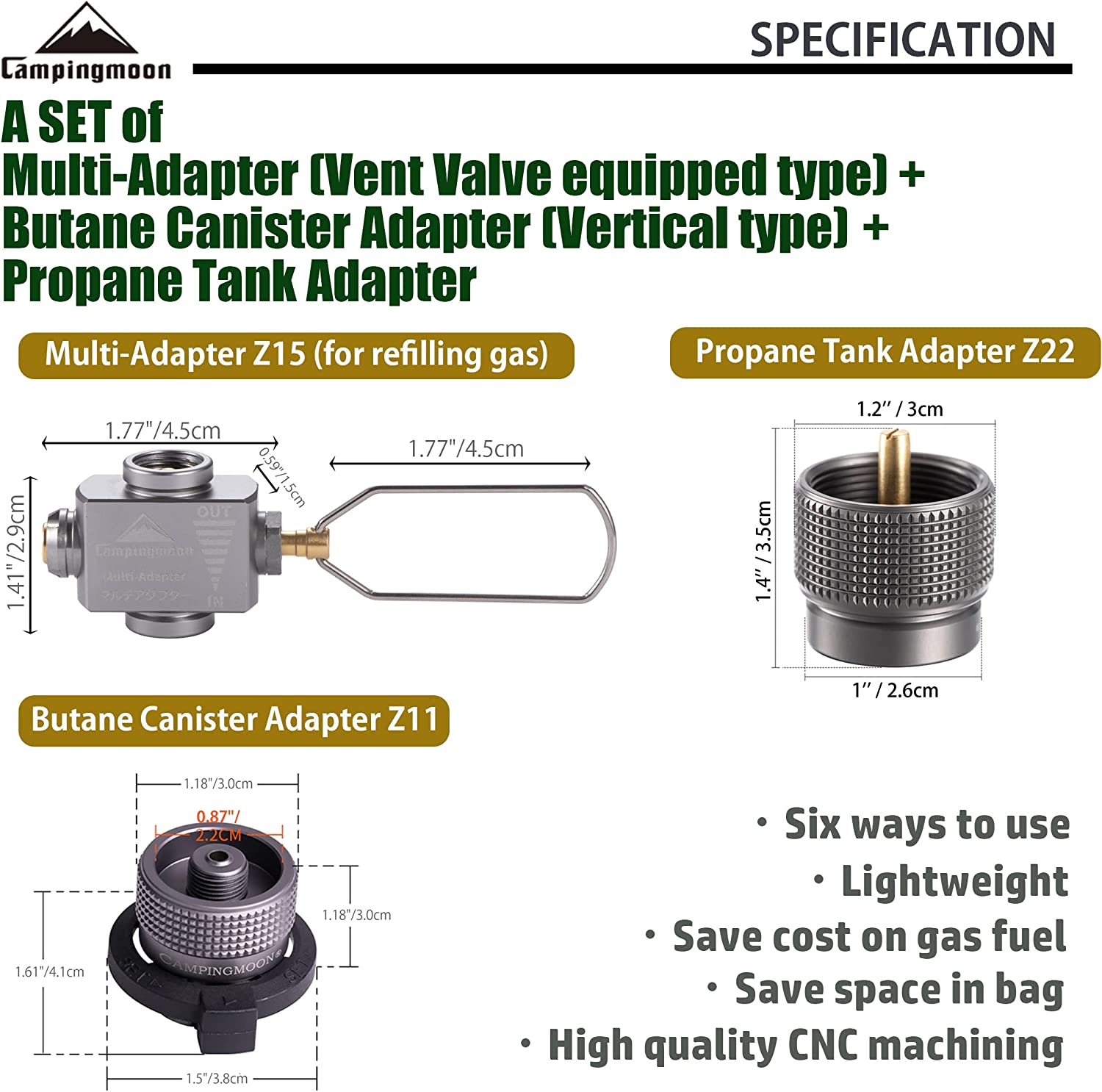 ガスストーブアダプター ガス節約 ブタンアダプター付き キャ - Camping Cooking Butane のレビューと価格