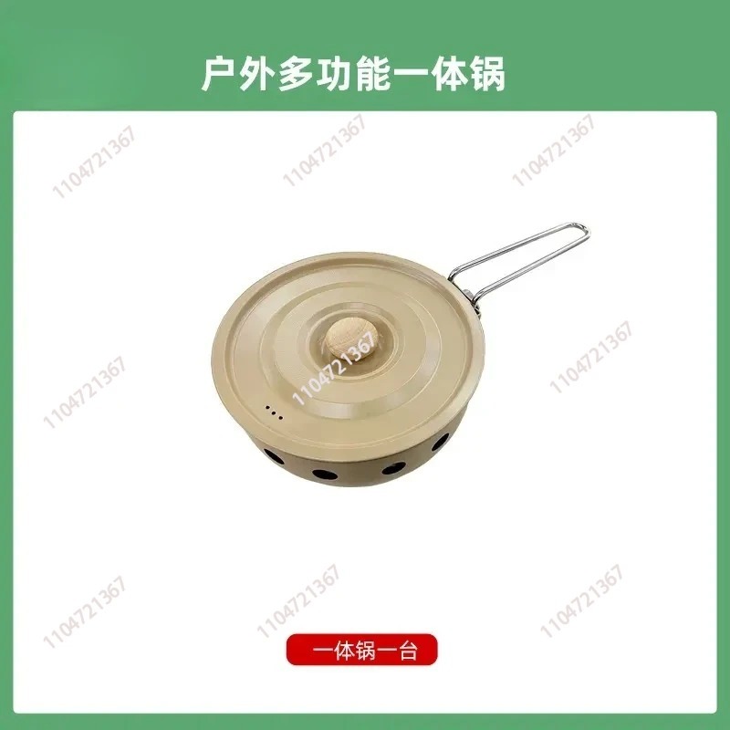 多機能屋外一体型ポット アウトドアキャンプピクニックポット  - Camping Cooking Vegetables のレビューと価格