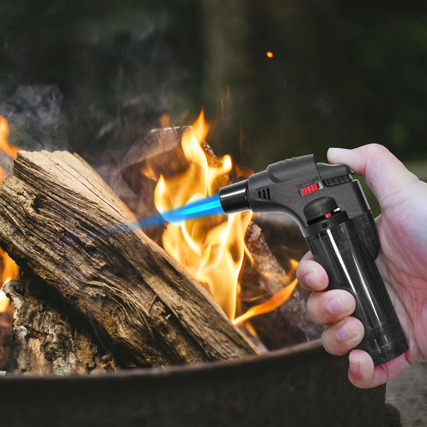 ブタン詰め替え式ジェットフレームトーチライター、キャンドル、 - Camping Cooking Butane のレビューと価格