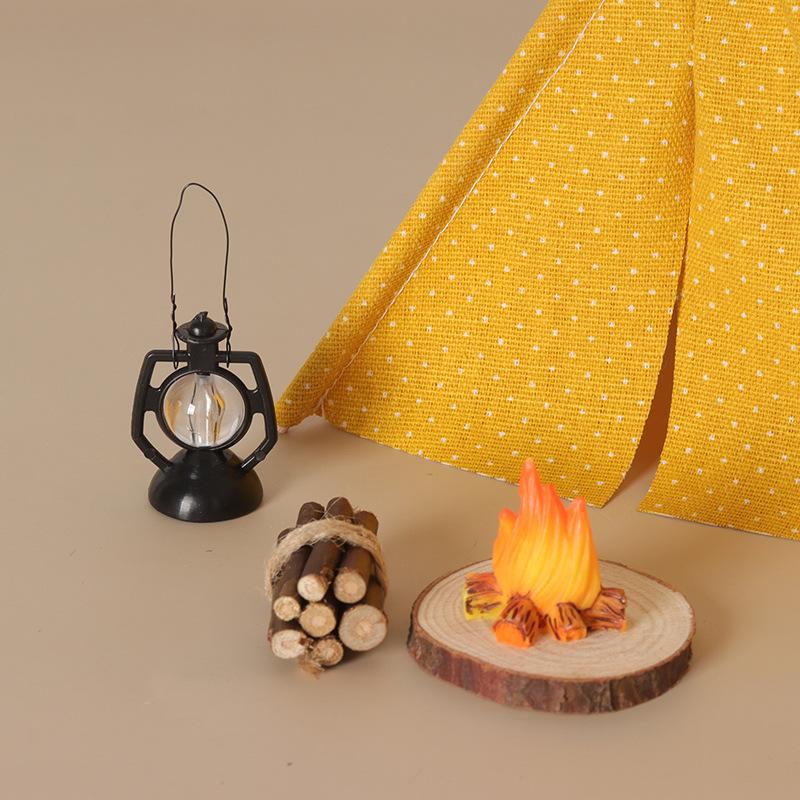 **1セット1/12ドールハウス屋外クッキングバーベキューシ - Camping Cooking Accessories Set のレビューと価格