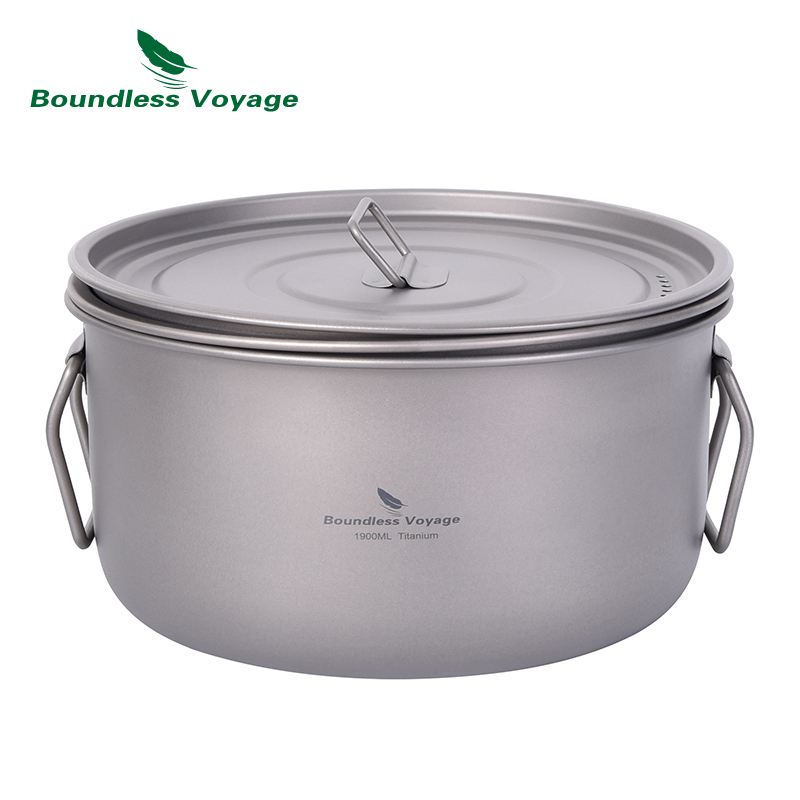 無限の航海-多機能調理鍋、チタン蒸し器、スープ鍋、蓋付きフラ - Camping Cooking Accessories Set のレビューと価格